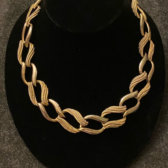 80’s vintage Napier style statement necklace - Picture 2 of 6